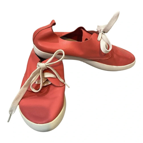 Kiss Kiss Italy Shoes Pink Soft Upper Italian Leather 235cm Size 7 - Picture 8 of 16